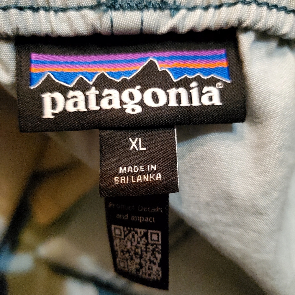Patagonia Shorts Size XL Men's Blueish Gray With Pockets - Picture 4 of 10
